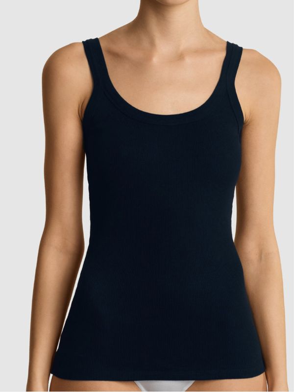 Atlantic Atlantic Majica brez rokavov Modra