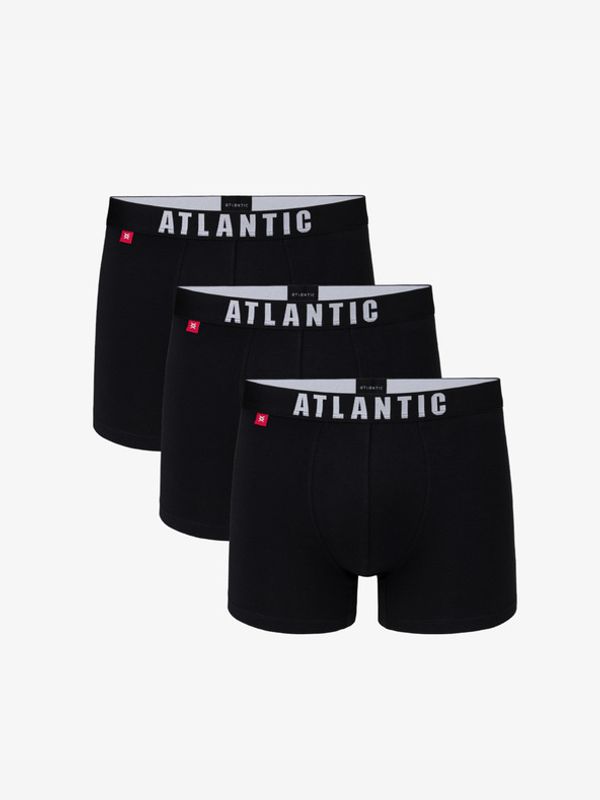 Atlantic Atlantic Oprijete boksarice 3 Piece Črna