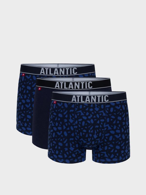 Atlantic Atlantic Oprijete boksarice 3 Piece Modra