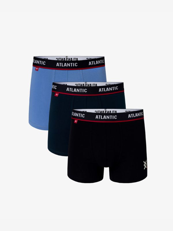 Atlantic Atlantic Oprijete boksarice 3 Piece Modra