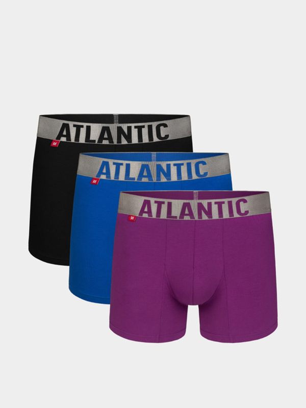 Atlantic Atlantic Oprijete boksarice 3 Piece Modra