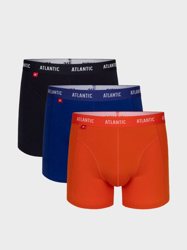 Atlantic Atlantic Oprijete boksarice 3 Piece Oranžna