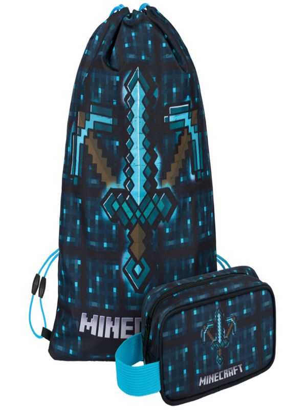 BAAGL BAAGL  Minecraft 2 Blue Axe and Sword Peresnica Modra