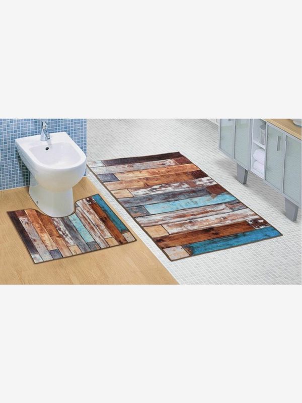 Bellatex Bellatex Set Podloga za kopalnico Rjava