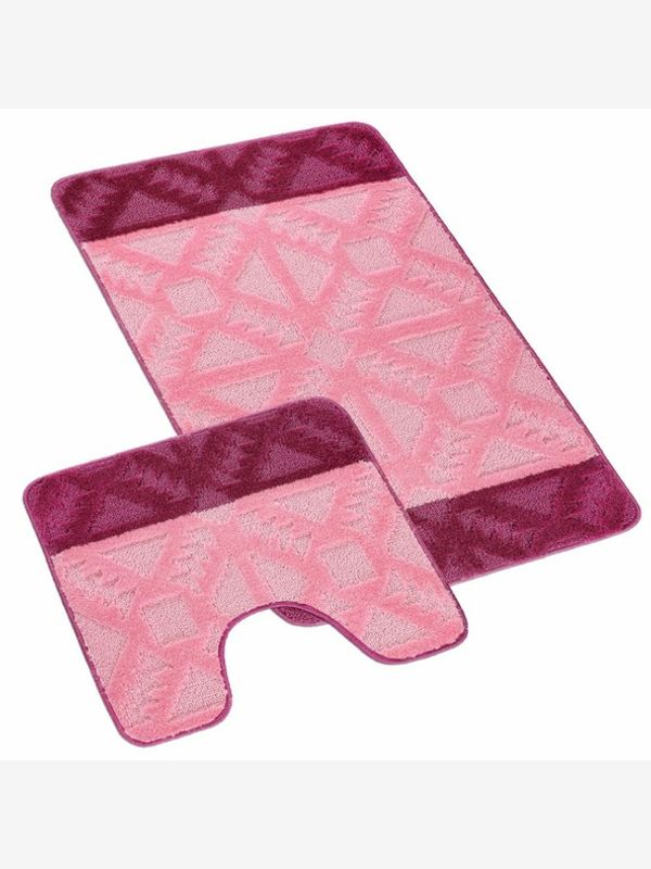 Bellatex Bellatex Set Podloga za kopalnico Roza