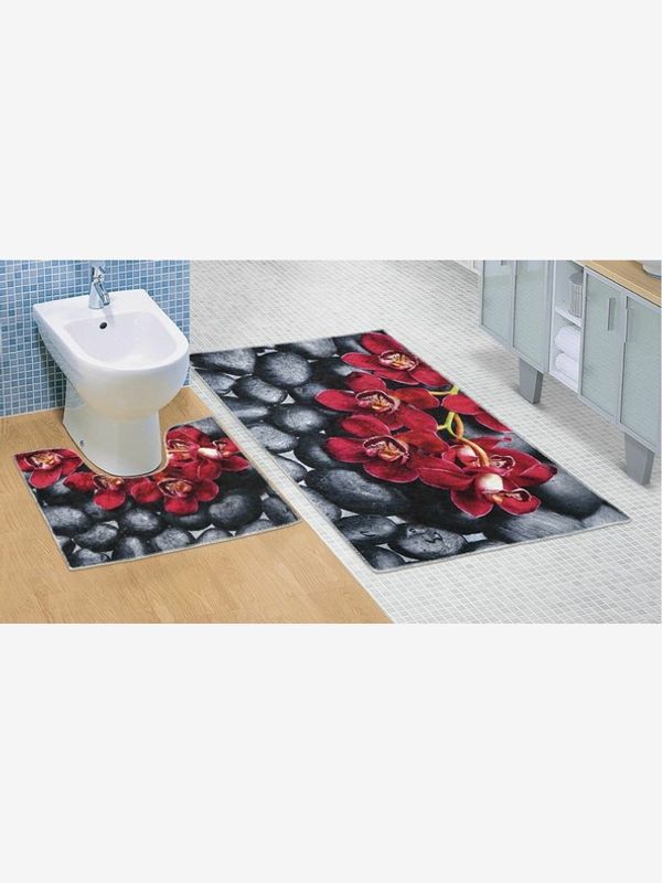 Bellatex Bellatex Set Podloga za kopalnico Siva