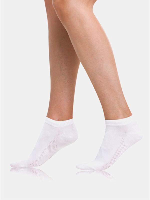 Bellinda Bellinda BAMBUS AIR LADIES IN-SHOE SOCKS Nogavice Bela