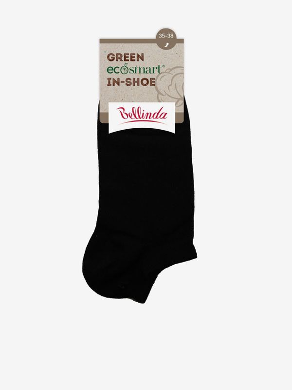 Bellinda Bellinda GREEN ECOSMART IN-SHOE SOCKS Nogavice Črna