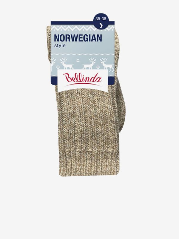 Bellinda Bellinda NORWEGIAN STYLE SOCKS Nogavice Bež