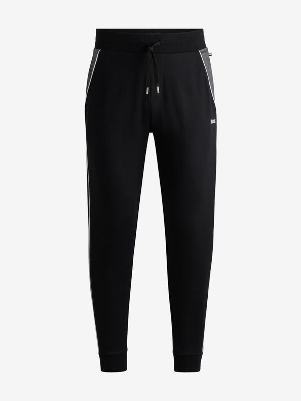 BOSS BOSS Spodnji del trenirke Črna