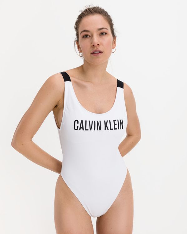 Calvin Klein Calvin Klein Enodelne kopalke Bela