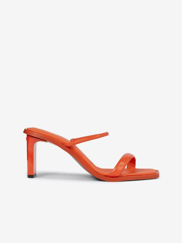 Calvin Klein Calvin Klein Heel Mule Natikači Oranžna