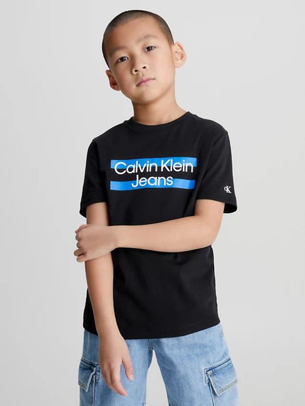 Calvin Klein Jeans Calvin Klein Jeans Majica otroška Črna