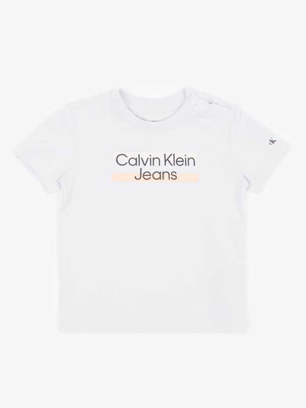 Calvin Klein Jeans Calvin Klein Jeans Majica otroška Siva