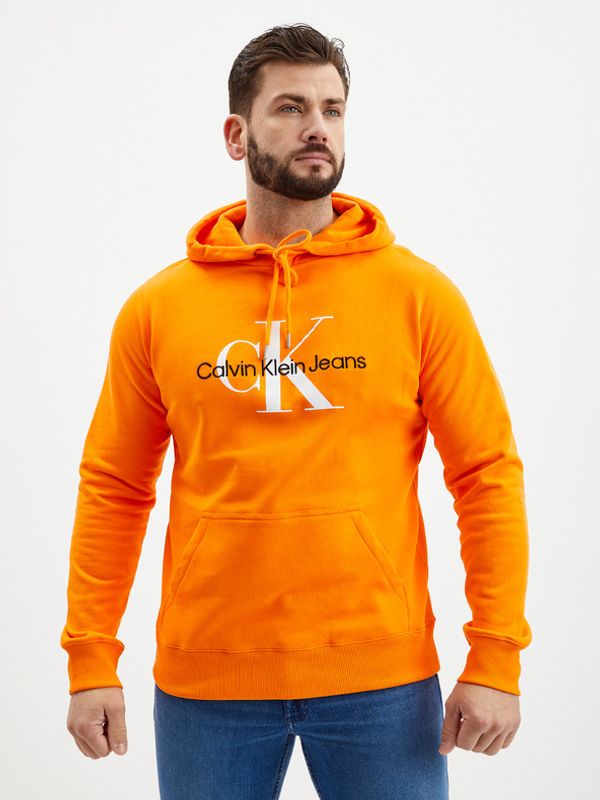 Calvin Klein Jeans Calvin Klein Jeans Pulover Oranžna