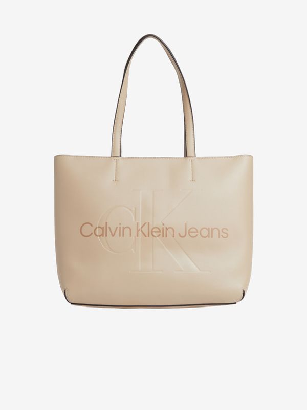 Calvin Klein Jeans Calvin Klein Jeans Shopper torba Bež