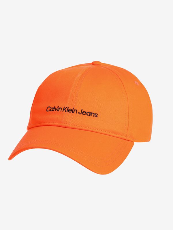 Calvin Klein Jeans Calvin Klein Jeans Šiltovka Oranžna