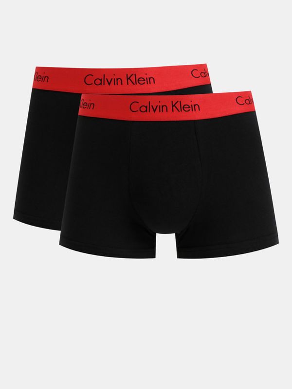 Calvin Klein Underwear Calvin Klein Underwear	 2-pack Oprijete boksarice Črna