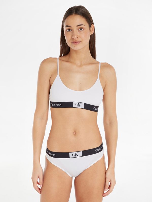 Calvin Klein Underwear Calvin Klein Underwear	 Unlined Bralette Modrček Bela