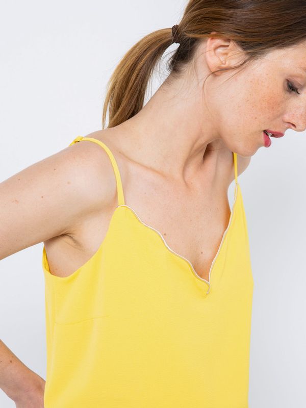 CAMAIEU CAMAIEU Bluza Rumena