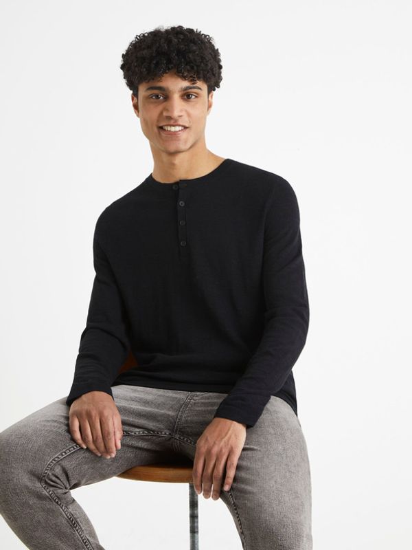 Celio Celio Behenley Majica Črna