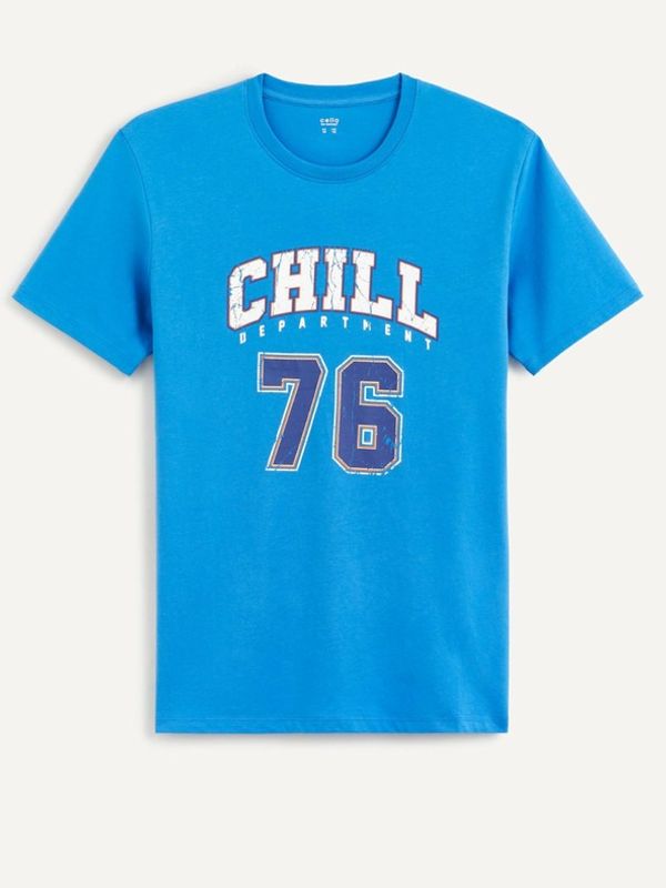 Celio Celio Besity CHill 76 Majica Modra