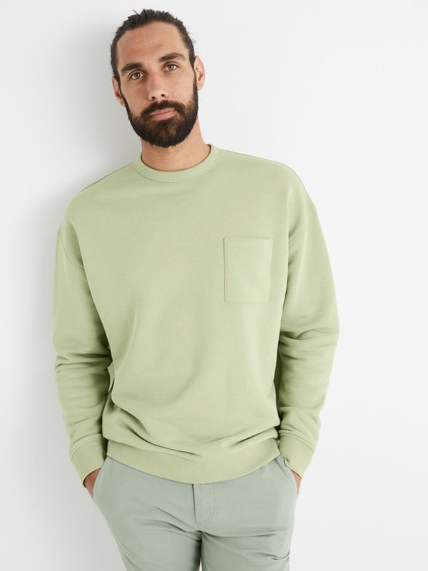 Celio Celio Besweatbox Pulover Zelena