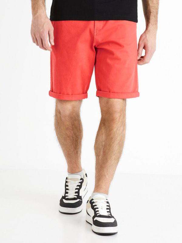 Celio Celio Bochinobm Kratke hlače Rdeča