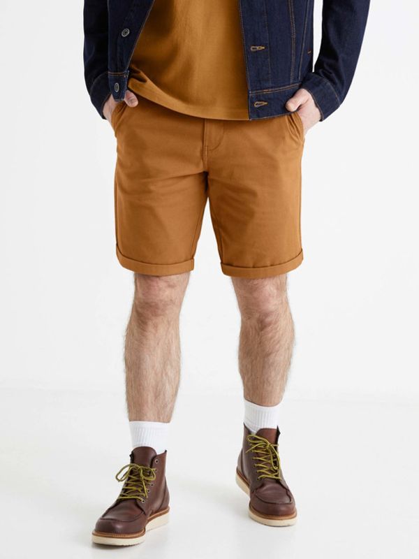 Celio Celio Bochinobm Kratke hlače Rjava