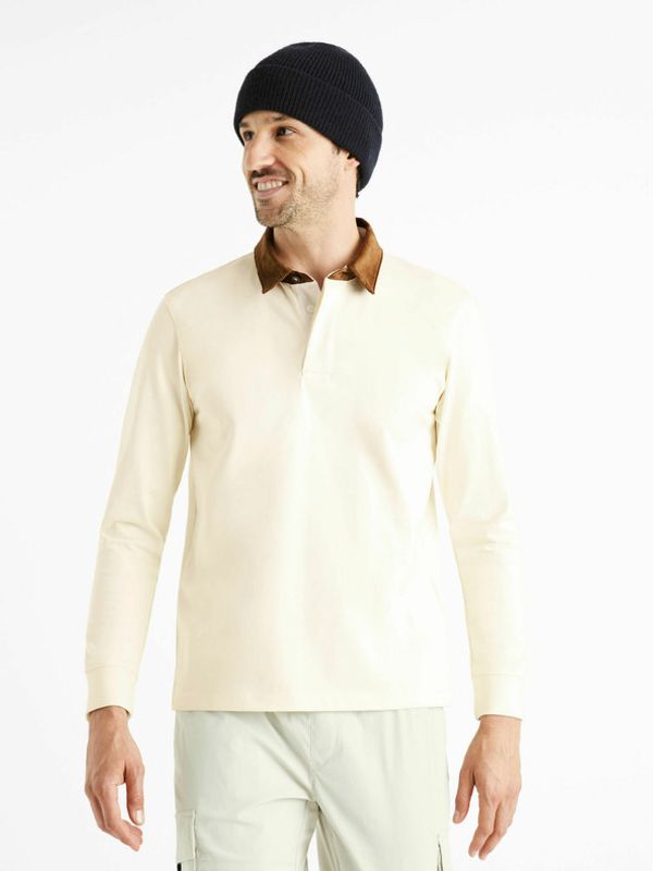 Celio Celio Ceroy Polo majica Bela