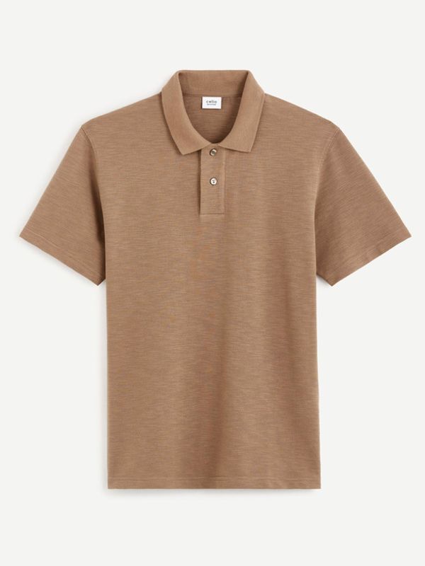 Celio Celio Cesunny Polo majica Rjava