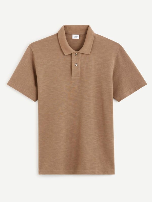 Celio Celio Cesunny Polo majica Rjava