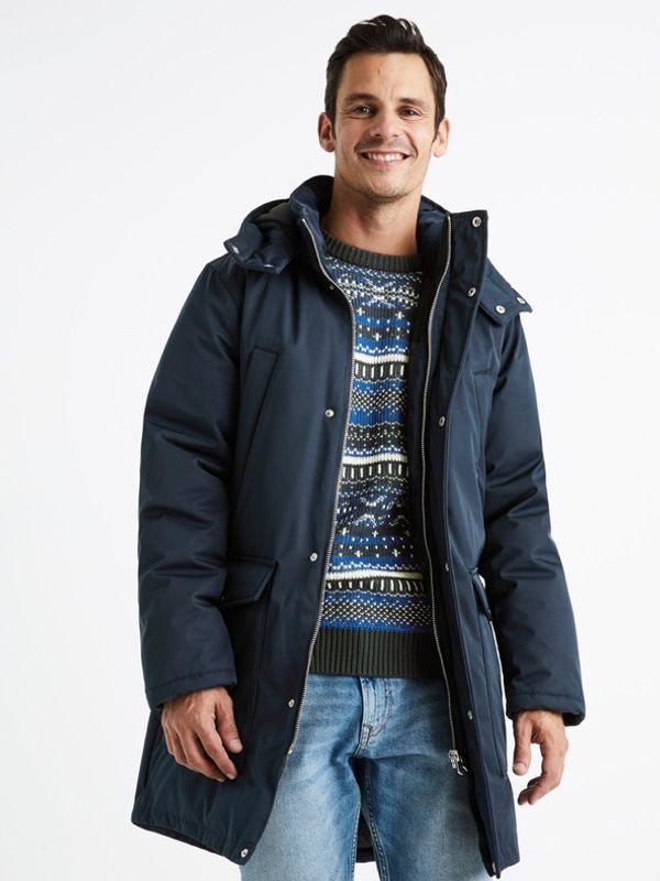 Celio Celio Cuturino Parka Modra