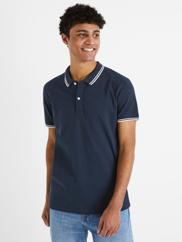 Celio Celio Decolrayeb Polo majica Modra