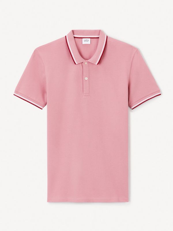 Celio Celio Decolrayeb Polo majica Roza