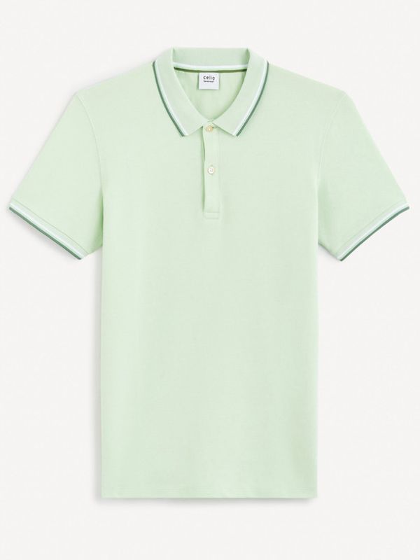 Celio Celio Decolrayeb Polo majica Zelena