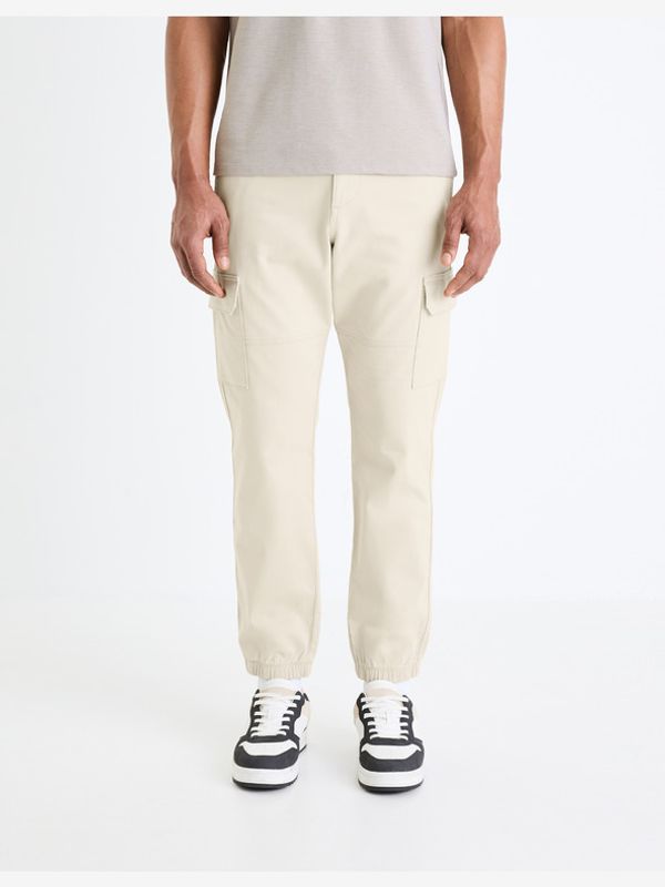 Celio Celio Dolyte 30 Hlače Bež