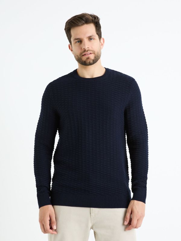 Celio Celio Fewall Pulover Modra