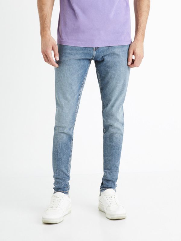 Celio Celio Foskinny1 Kavbojke Modra