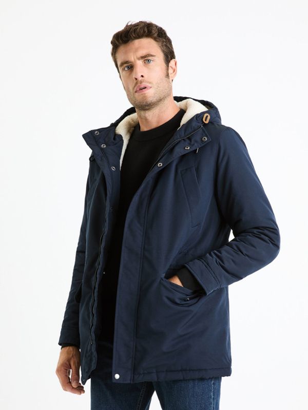 Celio Celio Fuparka Jakna Modra