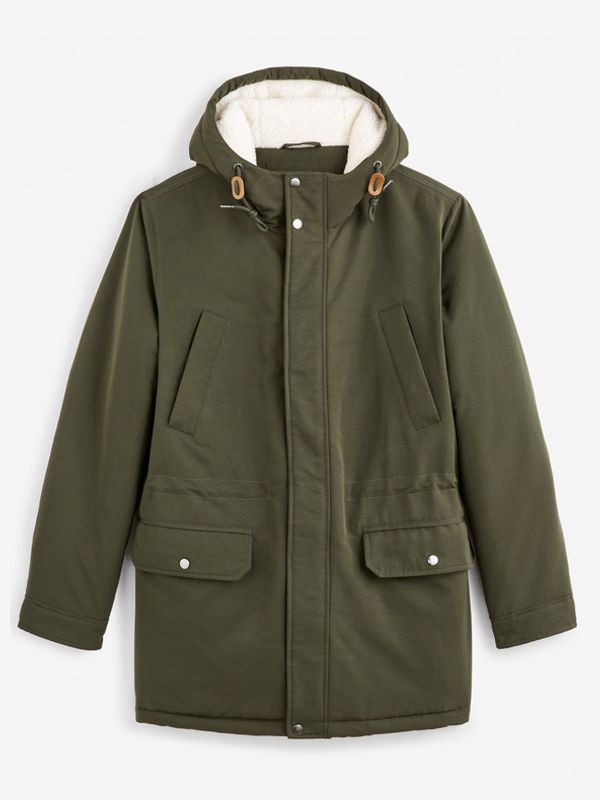 Celio Celio Fuparka Jakna Zelena