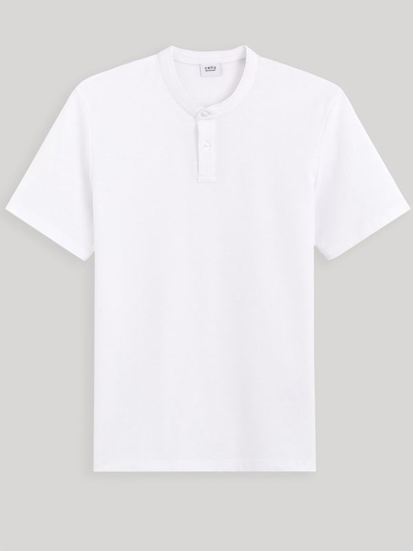 Celio Celio Gesohel Polo majica Bela