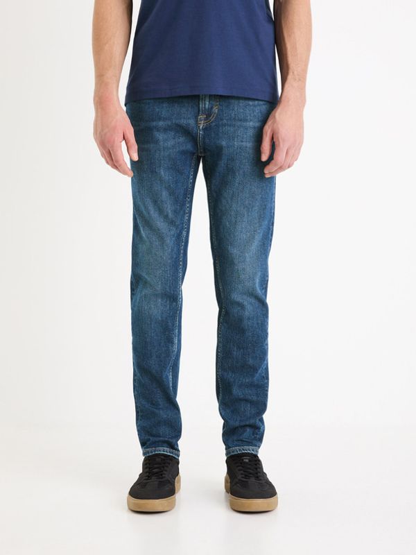 Celio Celio Gotapered Kavbojke Modra