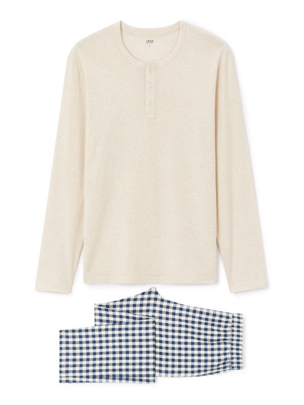 Celio Celio Jipyjsmart Pižama Bež