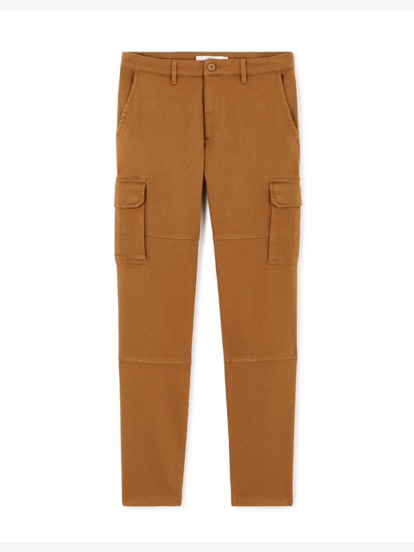 Celio Celio Jomaille 30 Hlače Rjava