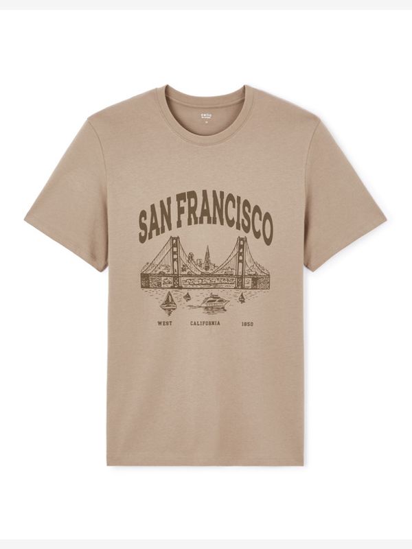 Celio Celio Majica Bež