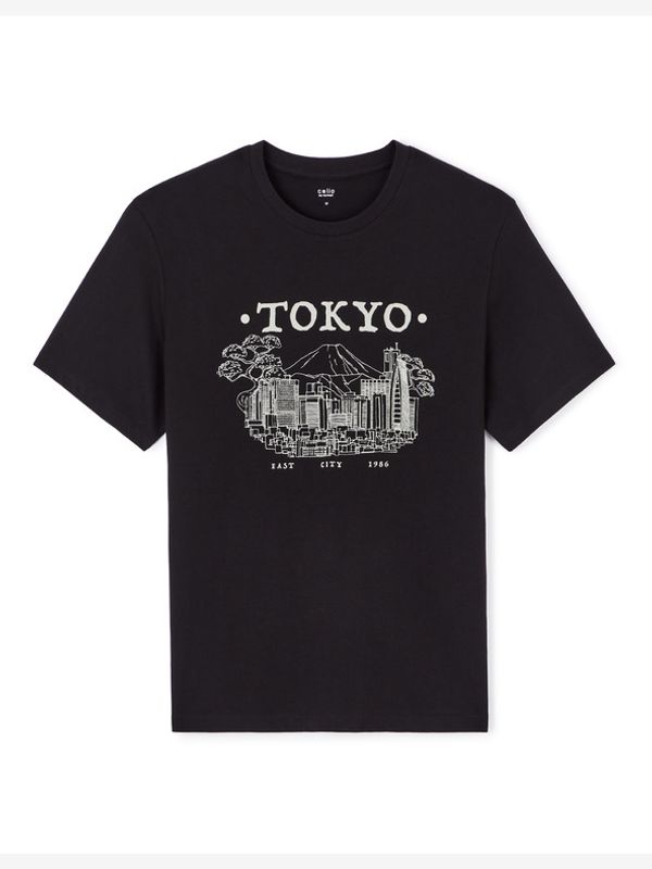 Celio Celio Majica Črna