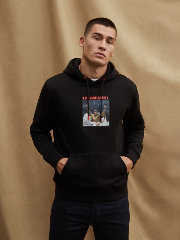 Celio Celio Muhammad Ali Pulover Črna