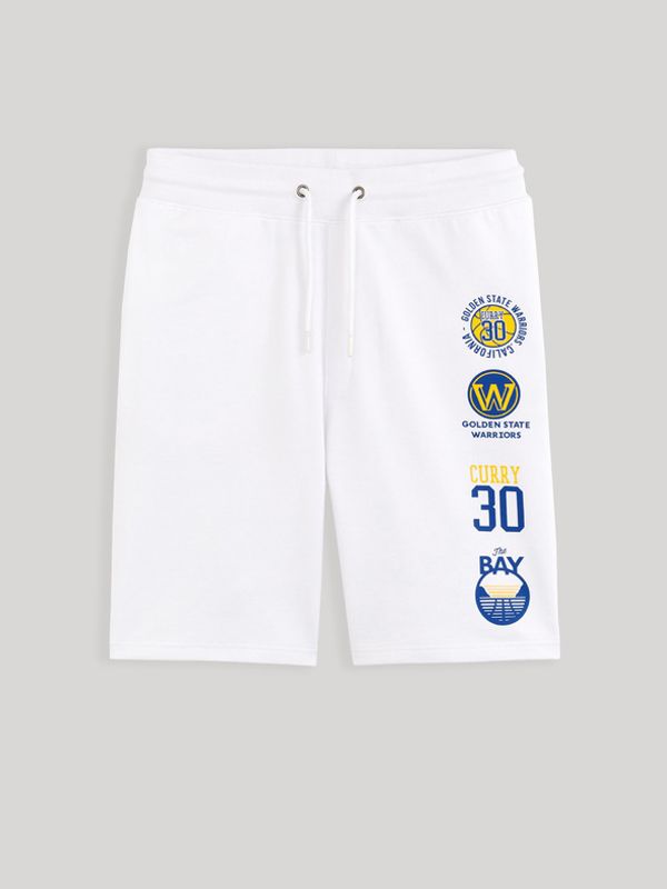 Celio Celio NBA Golden State Warriors Kratke hlače Bela