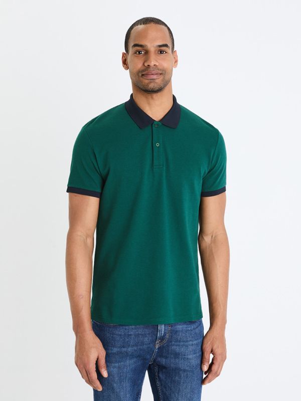 Celio Celio Polo Majica Zelena